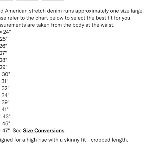 Good American Jeans (16) - Picture 4 of 5